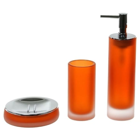 Nameeks Gedy Bathroom Accessories Set Orange