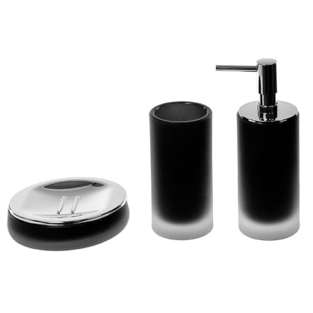 Nameeks Gedy Bathroom Accessories Set Black