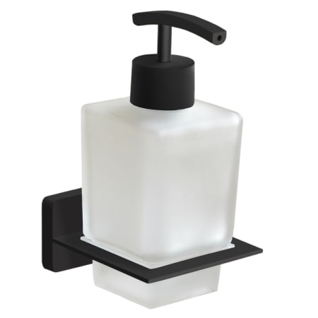 Nameeks General Hotel Wall Mounted Glass Soap Dispenser Matte Black