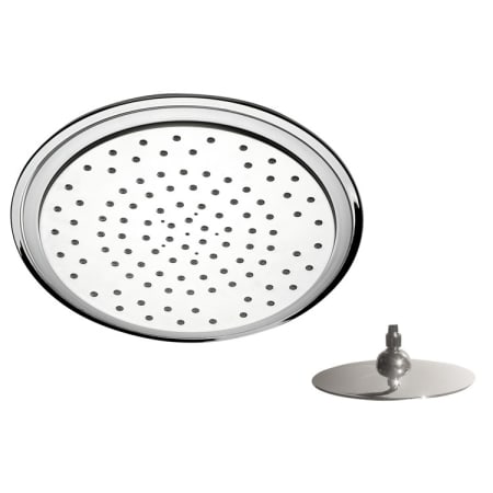 Nameeks Remer Collection 2.5 GPM Single Function Rain Shower Head Chrome