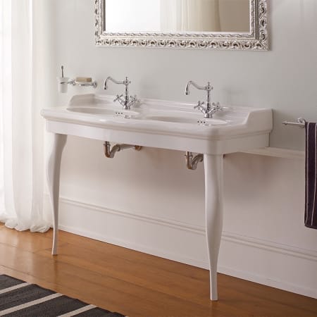 Nameeks Castellana 21" Wide Console Sink Set White