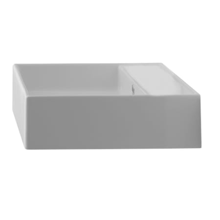 Nameeks Scarabeo 18-1/4" Ceramic Wall Mounted / Vessel Bathroom Sink - Includes Overflow White