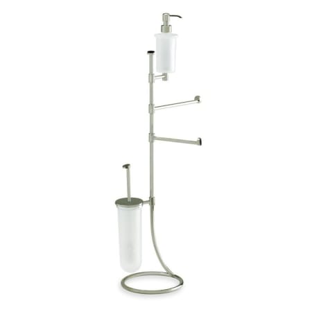Nameeks StilHaus Free Standing Bathroom Butler Satin Nickel