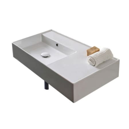 Nameeks Scarabeo 32" Ceramic Wall Mounted Bathroom Sink White