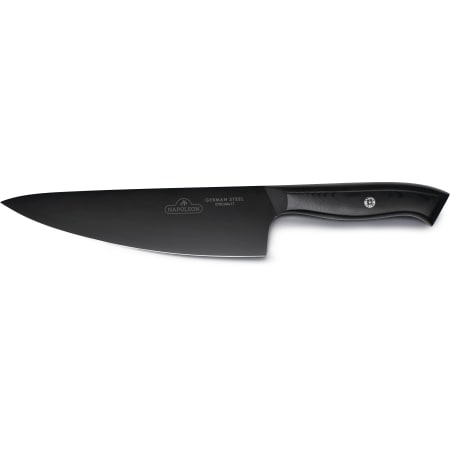 Napoleon 8 Inch Wide Titanium Phantom Chef's Knife Painted Black