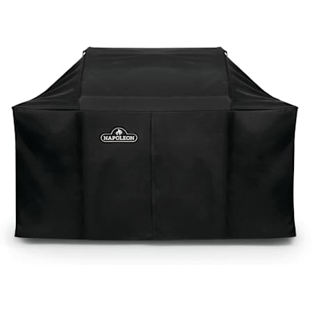Napoleon 70 Inch Wide Polyester BBQ Grill Cover for LEX 605 Grill Black