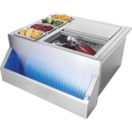 Napoleon 26 Inch Wide 2.2 Cu. Ft. Multi-Functional Beverage Center Stainless Steel