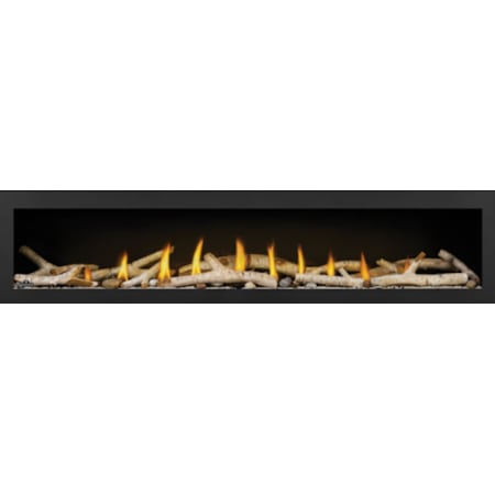 Napoleon Vector Natural Gas Built In Fireplace with Remote Control and Divinity Flame Pattern Black