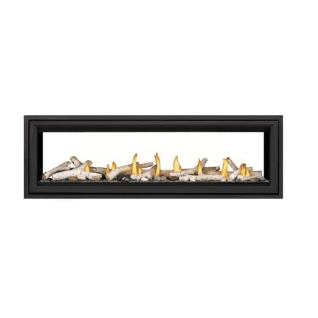 Napoleon Vector 48,000 BTU 62 Inch Wide Built-In Direct Vent Natural Gas Fireplace Black