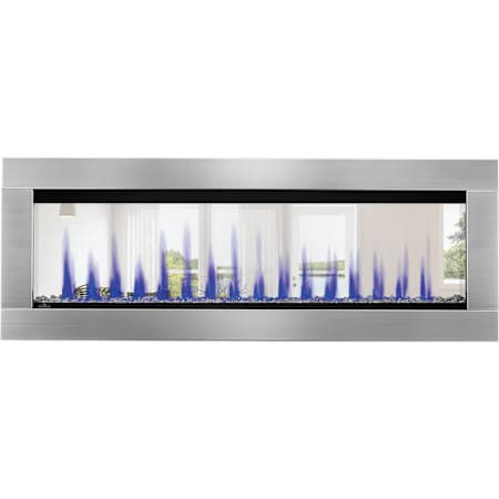 Napoleon Black Trim Kit Trim for Napoleon CLEARion 50 Inch See-through Electric Fireplace Stainless Steel
