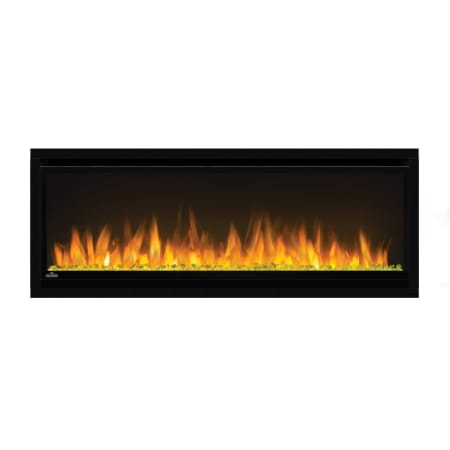Napoleon Alluravision 5000 BTU 42 Inch Wide Slimline Wall Mounted Electric Fireplace Black