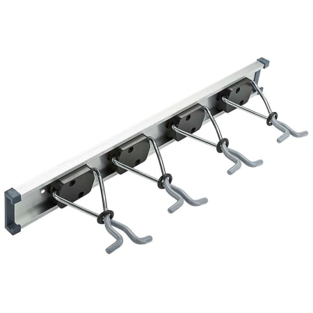 National Hardware 18 Inch Sliding Grip Clamp Tool Storage Hook Rack Gray