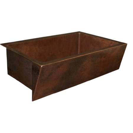 Native Trails Zuma 33" Farmhouse Single Basin Copper Kitchen Sink Antique Copper