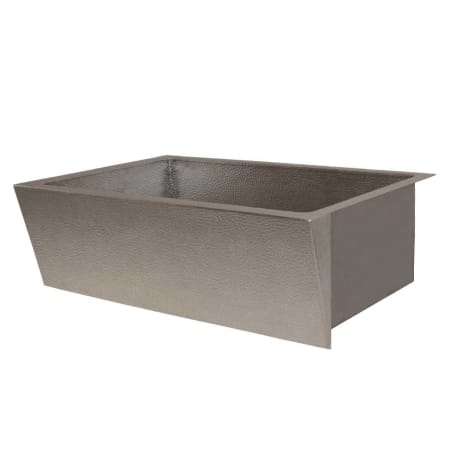 Native Trails Zuma 33" Farmhouse Single Basin Copper Kitchen Sink Brushed Nickel