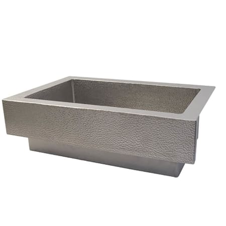 Native Trails Paragon 33" Farmhouse Single Basin Copper Kitchen Sink Brushed Nickel