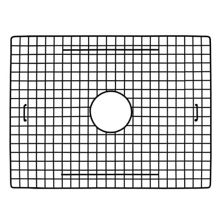 Native Trails 20-1/2"L x 14-1/2"W Steel Basin Rack Matte Black