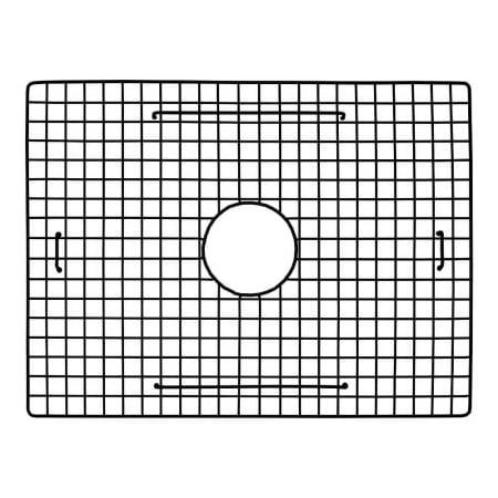 Native Trails 22-3/4"L x 17-1/4"W Steel Basin Rack Matte Black