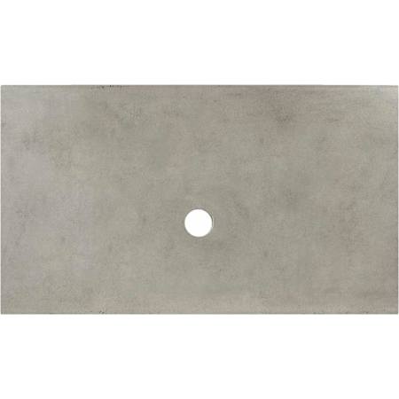 Native Trails NativeStone 36" Concrete Vanity Top - Vessel Cutout Ash