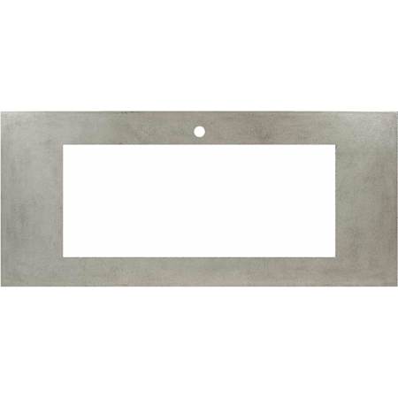 Native Trails NativeStone 48" Concrete Vanity Top with Single Faucet Hole Ash