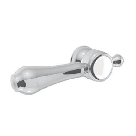Newport Brass Chesterfield Solid Brass Lever Handle Polished Nickel