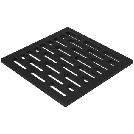 Newport Brass Decorative Drains 4" Square Shower Drain Grid Flat Black