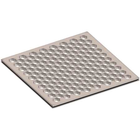 Newport Brass 6" Square Shower Drain Trim - Less Drain Throat Satin Nickel
