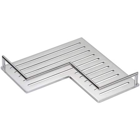 Newport Brass Secant 9" L-Shaped Shower Shelf Polished Chrome