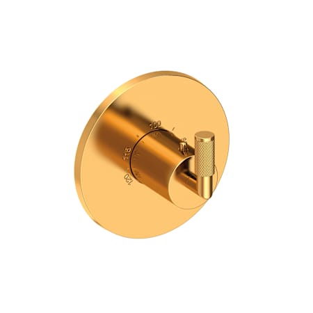 Newport Brass Kimbell Thermostatic Valve Trim Only with Single Lever Handle - Less Rough In Aged Brass
