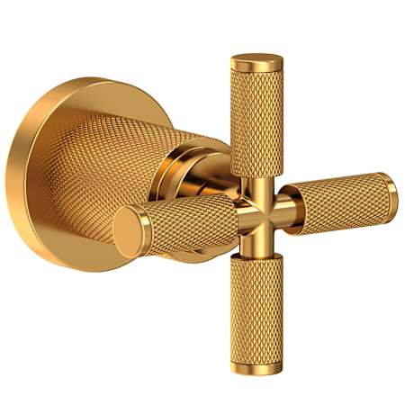 Newport Brass Kimbell Cross Handle Trim for Flow Control or Diverting - Less Rough In Aged Brass