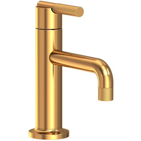 Newport Brass Muncy 1.2 GPM Single Hole Bathroom Faucet with Pop-Up Drain Assembly Aged Brass
