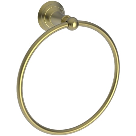 Newport Brass Solid Brass Towel Ring from the Aylesbury and Jacobean Collections Satin Brass (PVD)
