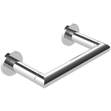 Newport Brass Priya Tissue Holder Double Post with Pivoting Roller Polished Chrome