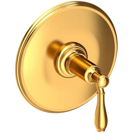 Newport Brass Ithaca Single Handle Balanced Pressure Trim Only with Metal Lever Handle Aged Brass