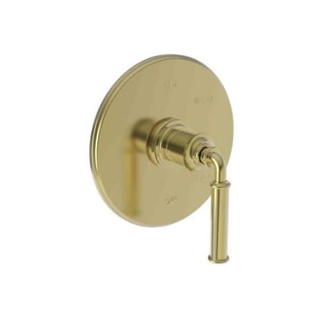 Newport Brass Taft Balanced Pressure Shower Trim Plate with Lever Handle Polished Brass Uncoated (Living)