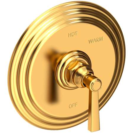 Newport Brass Pressure Balanced Valve Trim from the Astor Collection Aged Brass