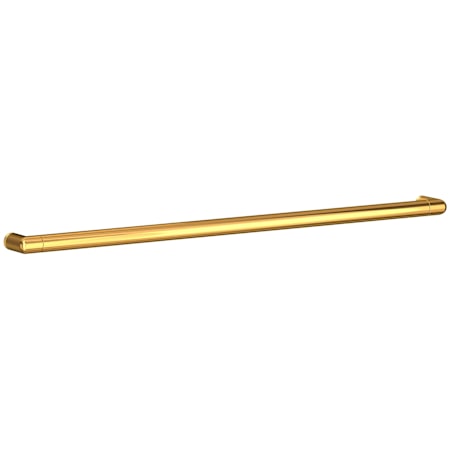 Newport Brass 36" Square Corner Grab Bar Tube Polished Gold (PVD)