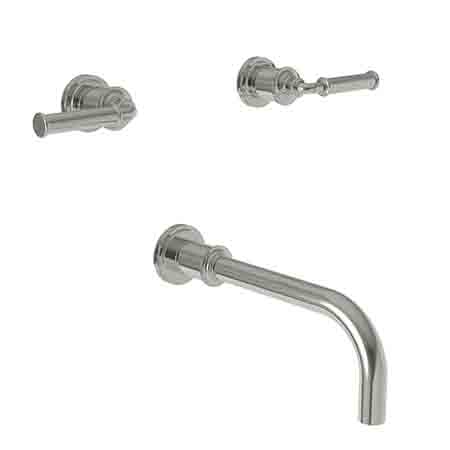 Newport Brass Taft Wall Mount Tub Filler Polished Nickel