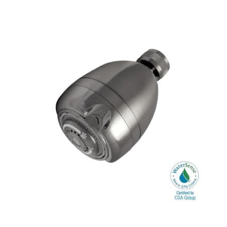 Niagara Conservation Earth Spa 2.0 GPM Multi Function Shower Head Brushed Nickel