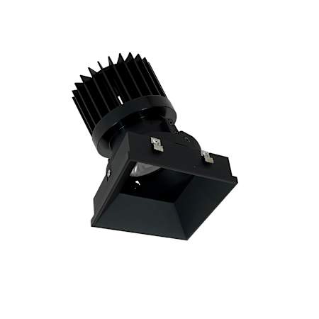 Nora Lighting Iolite LED Canless Recessed Trim with 3-1/2" - IC Rated and Airtight Black