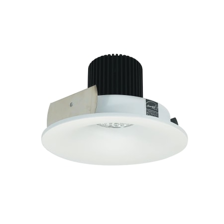Nora Lighting Iolite 4" LED Reflector Recessed Trim - 4000K - 1000 Lumens - Smooth Reflector Matte Powder White