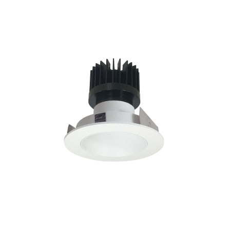 Nora Lighting Iolite 4" LED Recessed Trim - 3000K - 1500 Lumens Matte Powder White / Matte Powder White