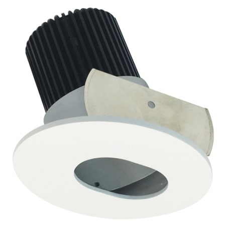 Nora Lighting Iolite 2" LED Pinhole Recessed Trim - 3000K - 1500 Lumens - Slot Aperture Matte Powder White / Matte Powder White