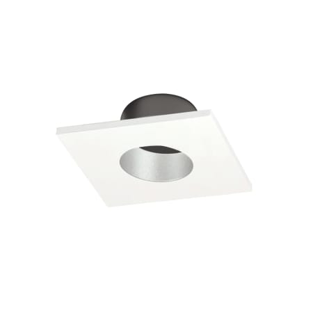 Nora Lighting 1" Canless Iolite Square Downlight Trim Haze / White