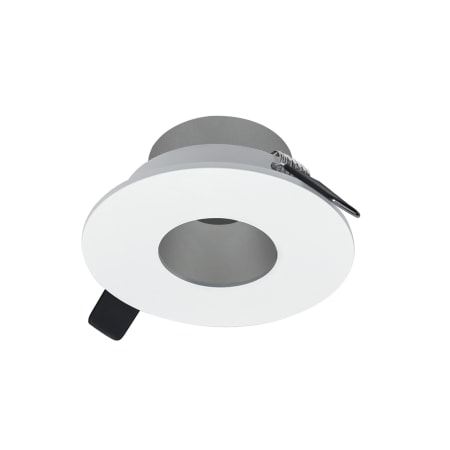 Nora Lighting 2" Canless Iolite Pinhole Trim Haze / Matte Powder White