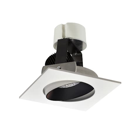 Nora Lighting Iolite 5" Integrated LED Square Recessed Trim Black / White