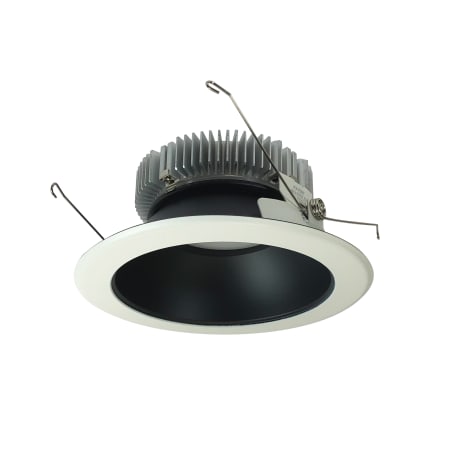 Nora Lighting Cobalt 7-1/2" Integrated LED Open Recessed Trim Black / White