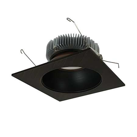 Nora Lighting Cobalt 7-1/2" Integrated LED Square Recessed Trim Bronze
