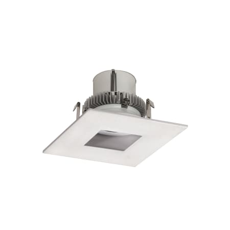 Nora Lighting Cobalt 4" Integrated LED Pinhole / Square Recessed Trim with 0-10V Triac/ELV Dimming - 1000 Lumens, 3000K Matte Powder White