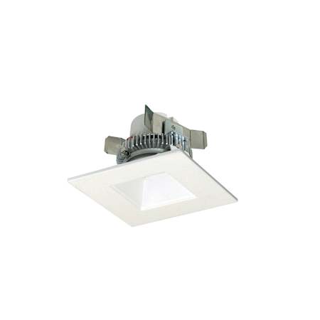 Nora Lighting Cobalt 4" Integrated LED Square Recessed Trim with Remote Emergency - 750 Lumens, 3000K White