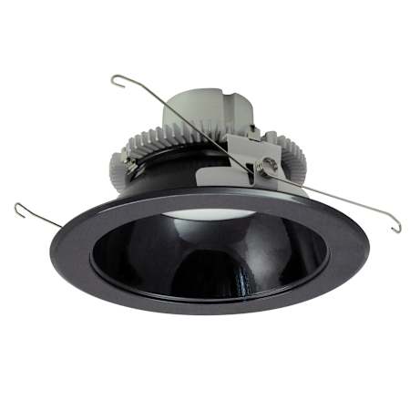 Nora Lighting Cobalt 6" Integrated LED Open / Reflector Recessed Trim with 0-10V Trial/ELV Dimming - 750 Lumens, 3000K Black